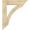 Ekena Millwork Thorton Traditional Rough Sawn Bracket w/ Offset Brace, Douglas Fir, 8"W x 34"D x 40"H BKT0806X34X40THR01RDF - alternate 3